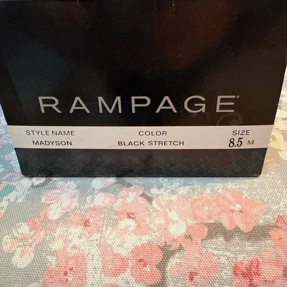 Rampage Madison Black Strappy Women’s Heeled Sandals - Picture 5 of 5